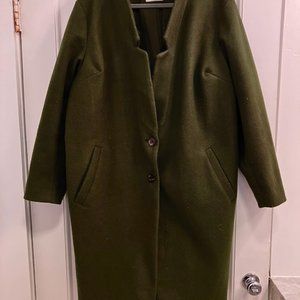 Long Blazer Winter Coat